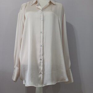 Zara Satin Effect Shirt